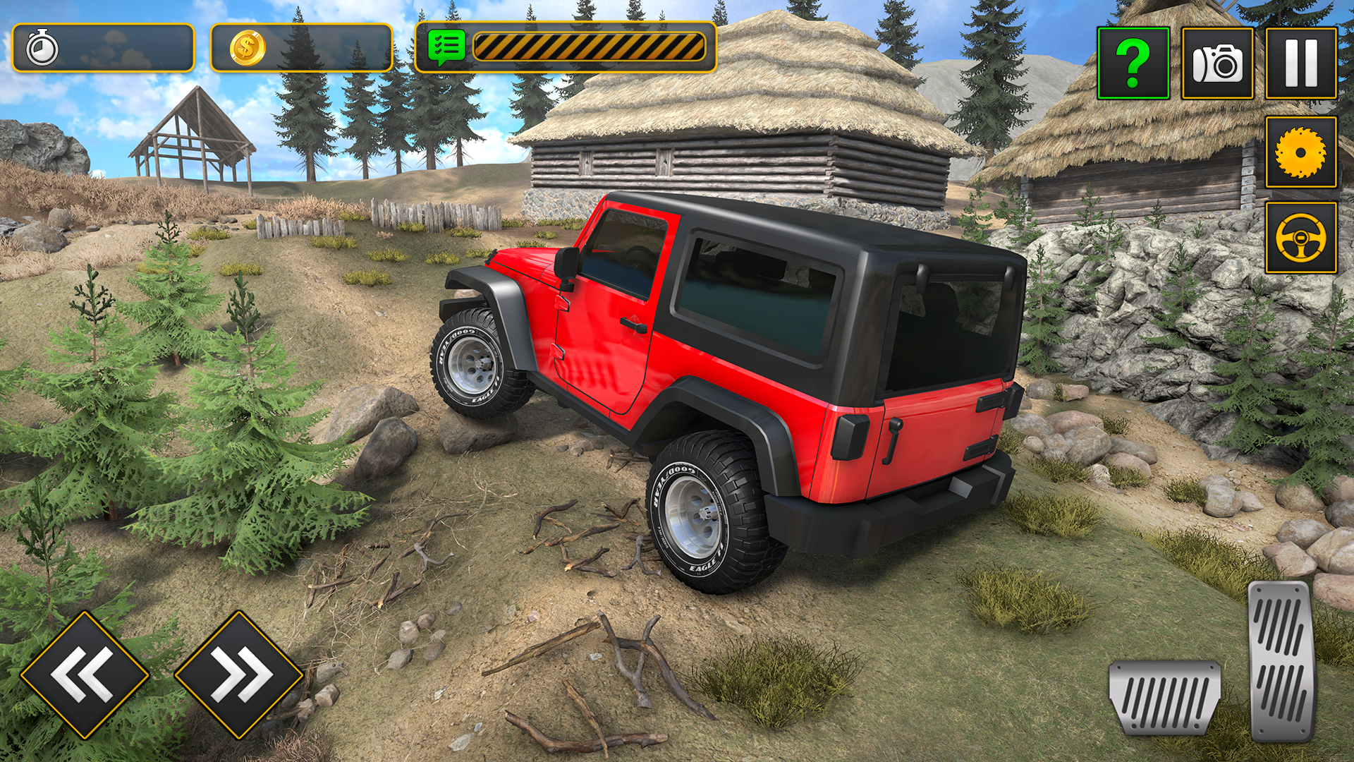 Offroad Jeep Driving Simulator